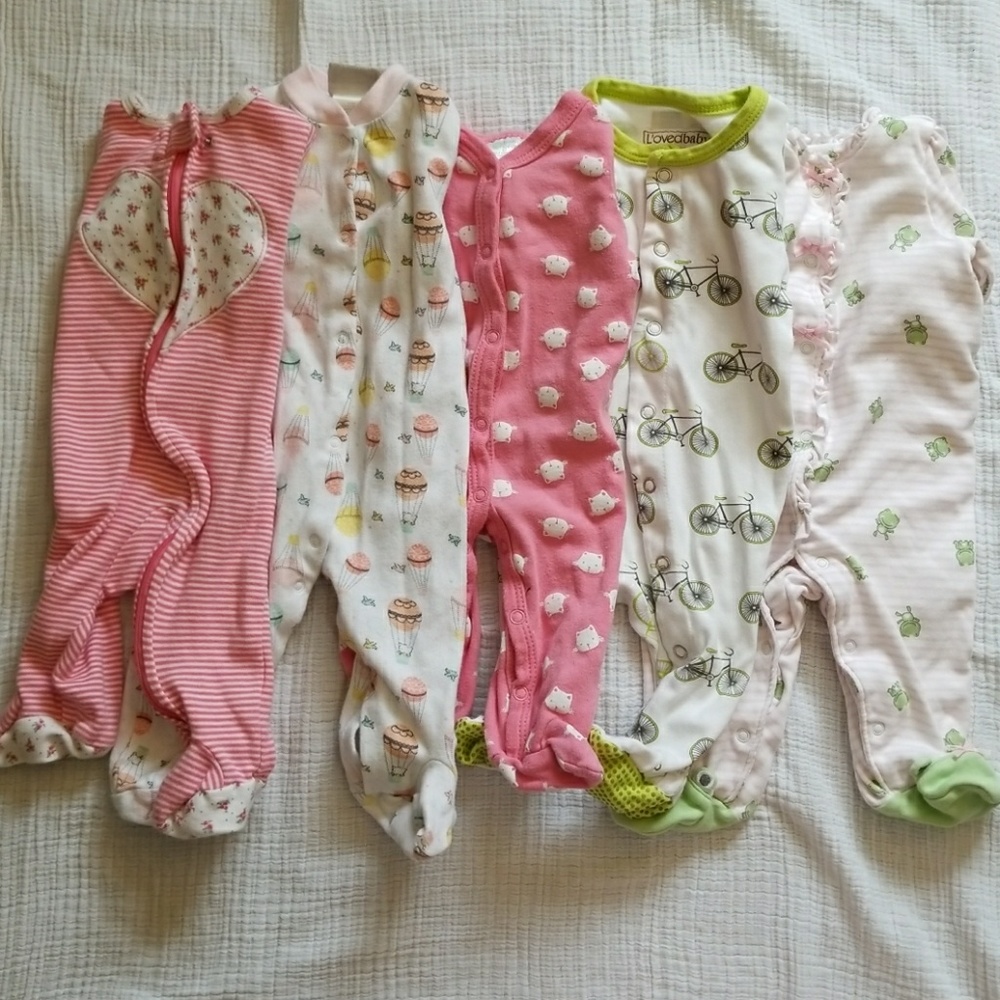 Footed jammie bundle!